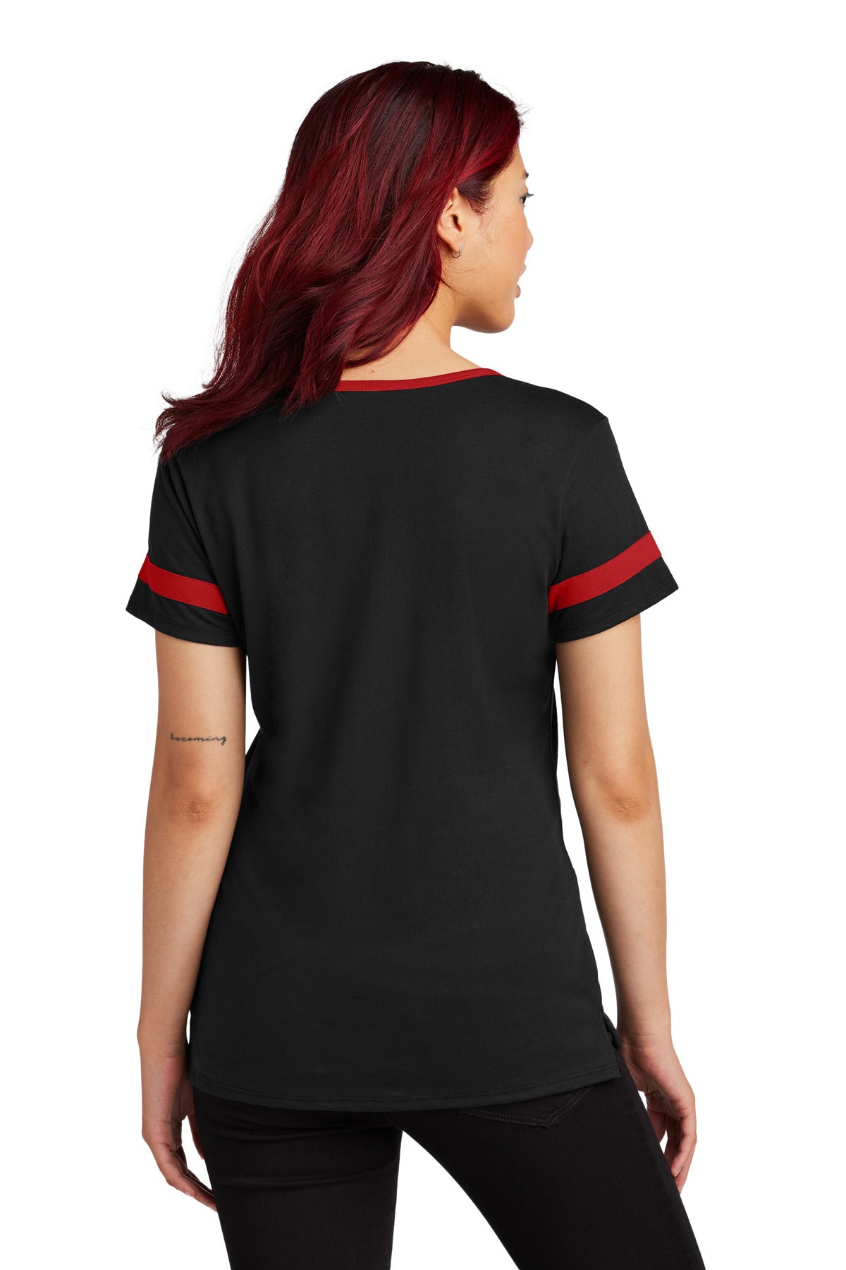 Sport-Tek Women's Halftime Notch Neck Tee. LST6041 (Choose Your Design)