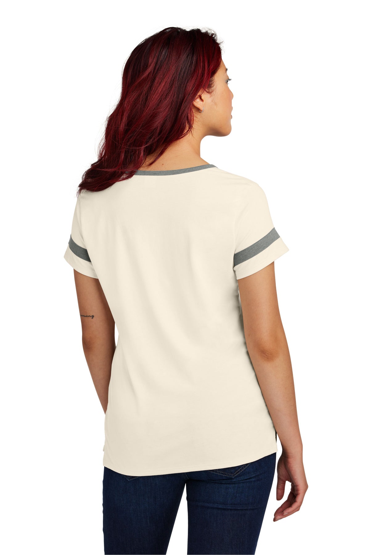 Sport-Tek Women's Halftime Notch Neck Tee. LST6041 (Choose Your Design)
