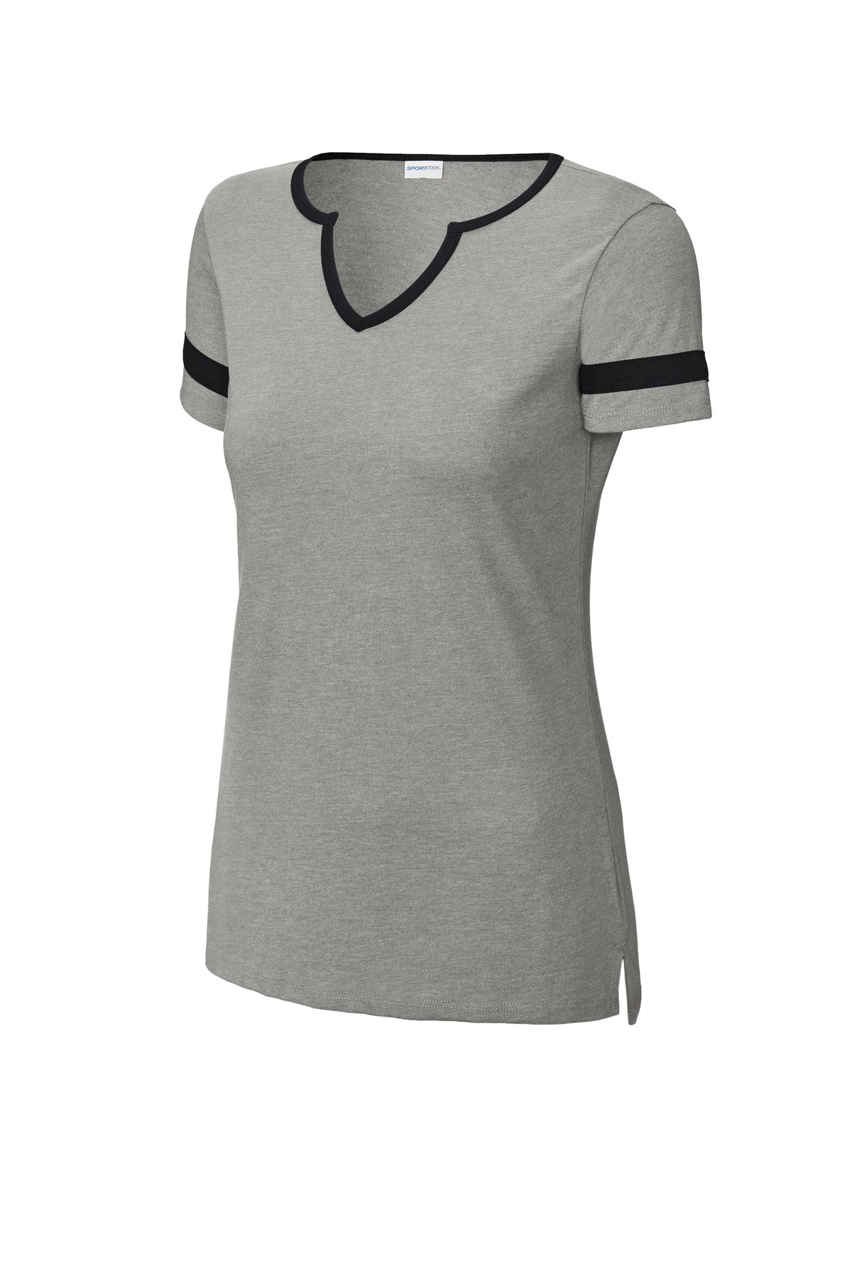 Sport-Tek Women's Halftime Notch Neck Tee. LST6041 (Choose Your Design)