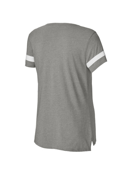 Sport-Tek Women's Halftime Notch Neck Tee. LST6041 (Choose Your Design)