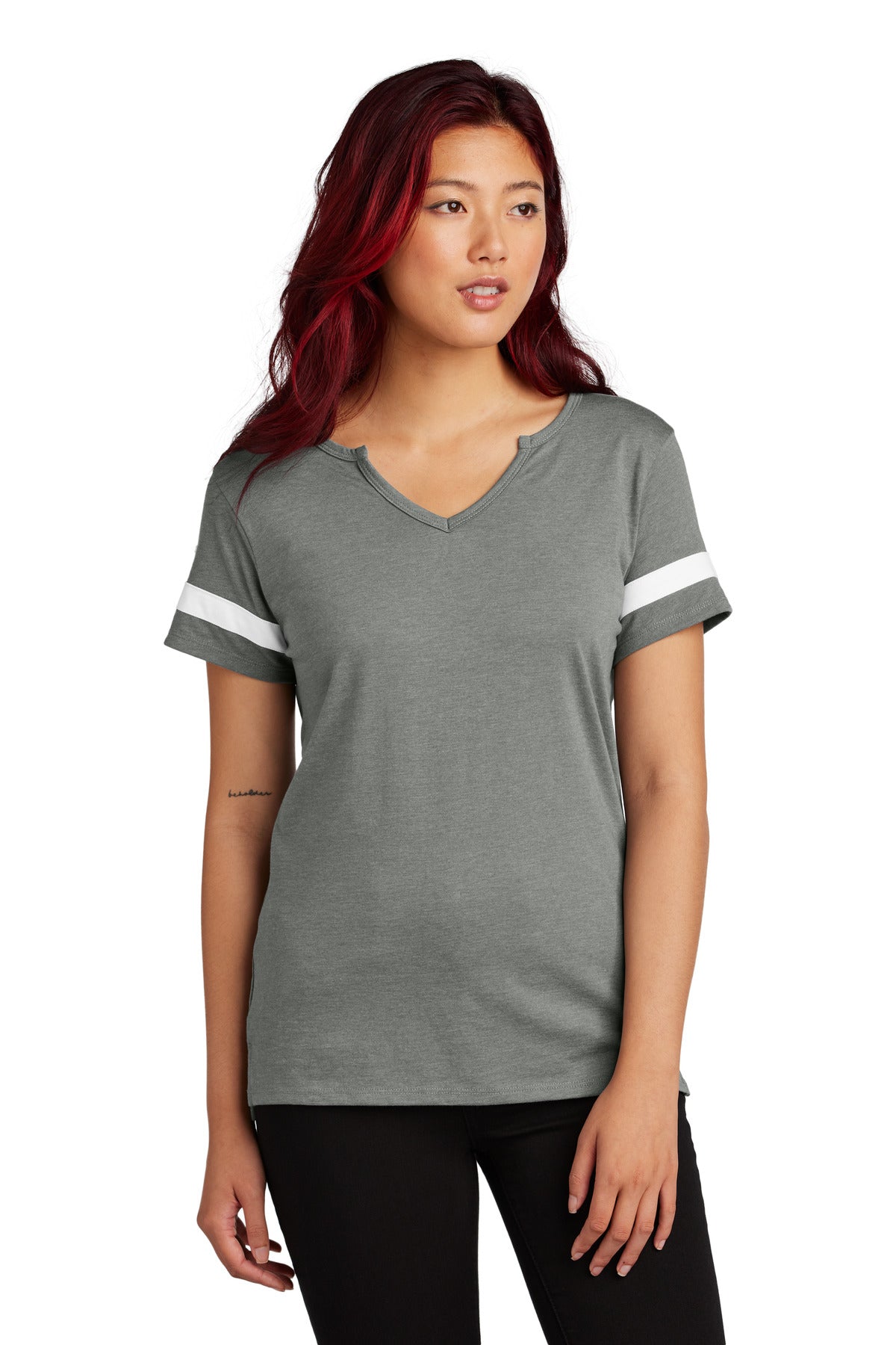 Sport-Tek Women's Halftime Notch Neck Tee. LST6041 (Choose Your Design)
