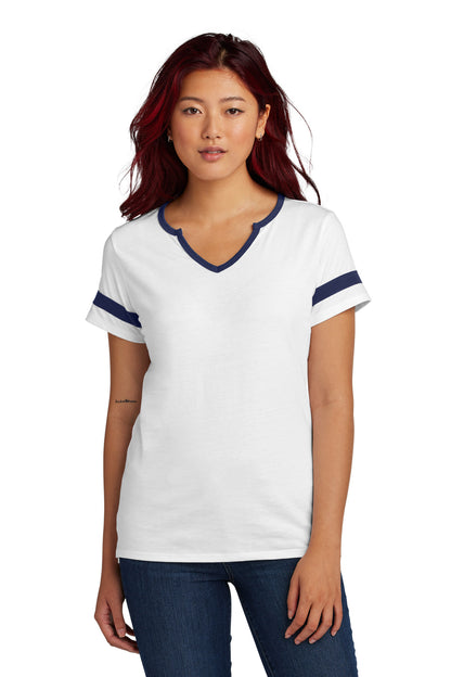 Sport-Tek Women's Halftime Notch Neck Tee. LST6041 (Choose Your Design)