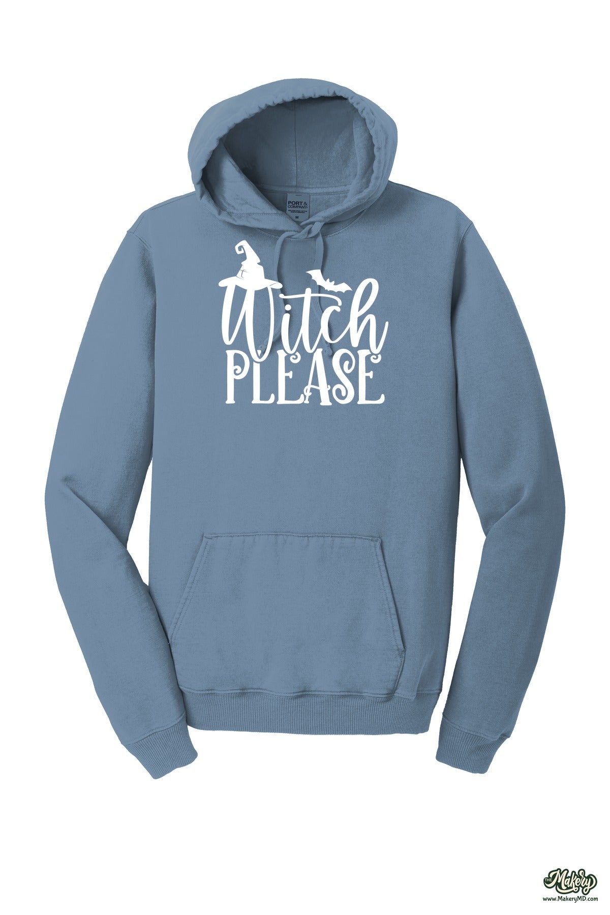 Hoodie / Denim Blue / front