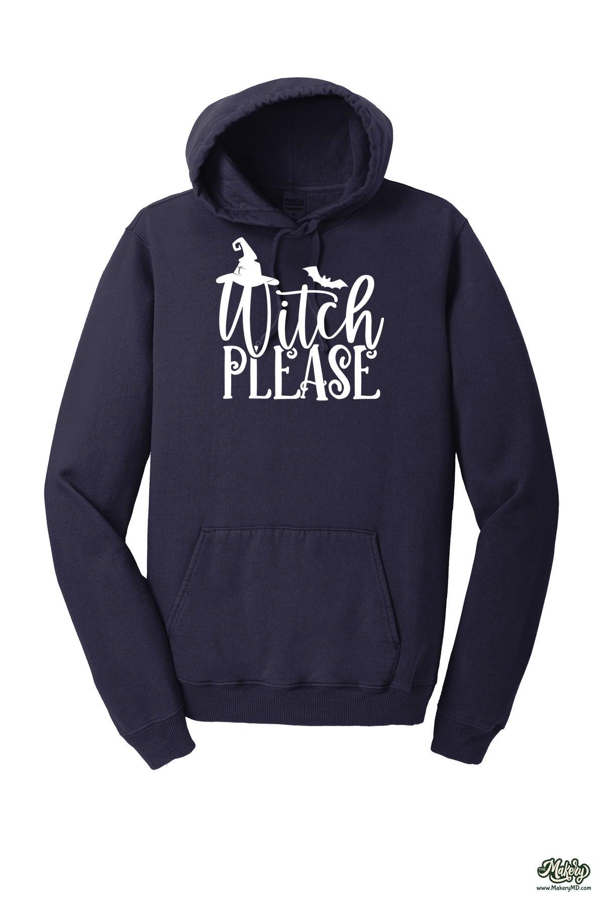 Hoodie / True Navy / front