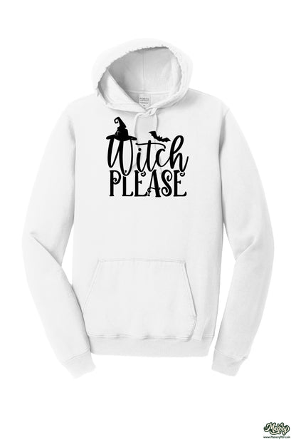 Hoodie / White / front