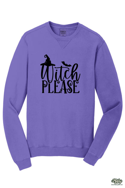 Crewneck Sweatshirt / Amethyst / front