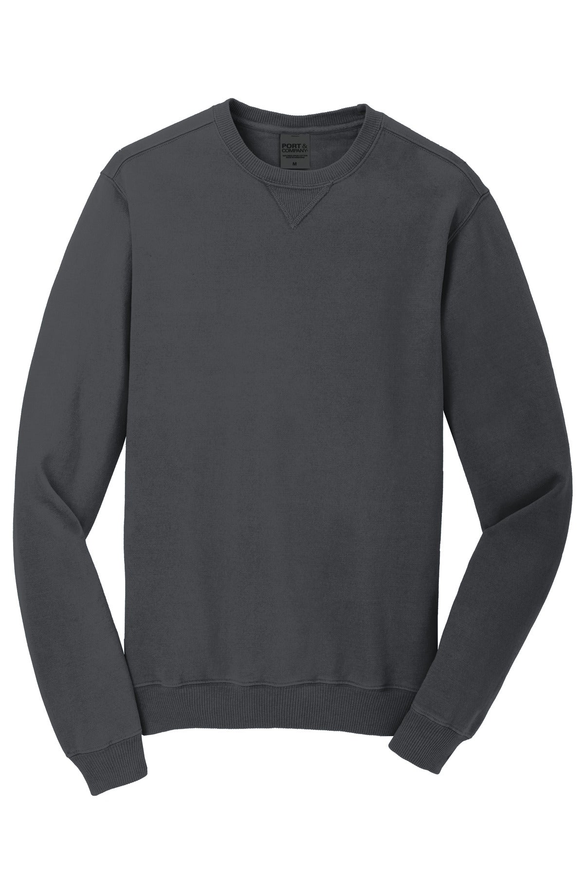 Port & Co Beach Wash Garment-Dyed Crewneck Sweatshirt PC098