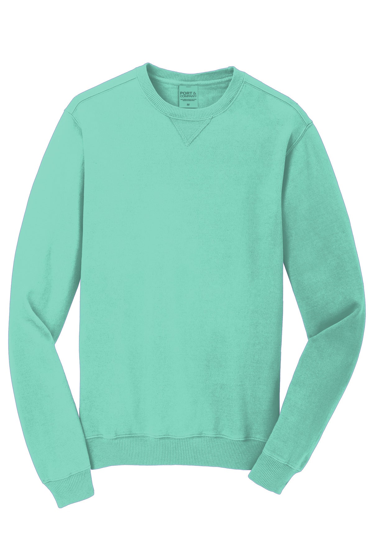 Port & Co Beach Wash Garment-Dyed Crewneck Sweatshirt PC098