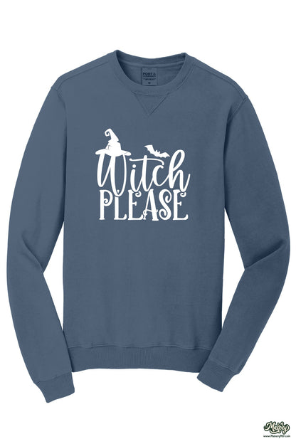 Crewneck Sweatshirt / Denim Blue / front