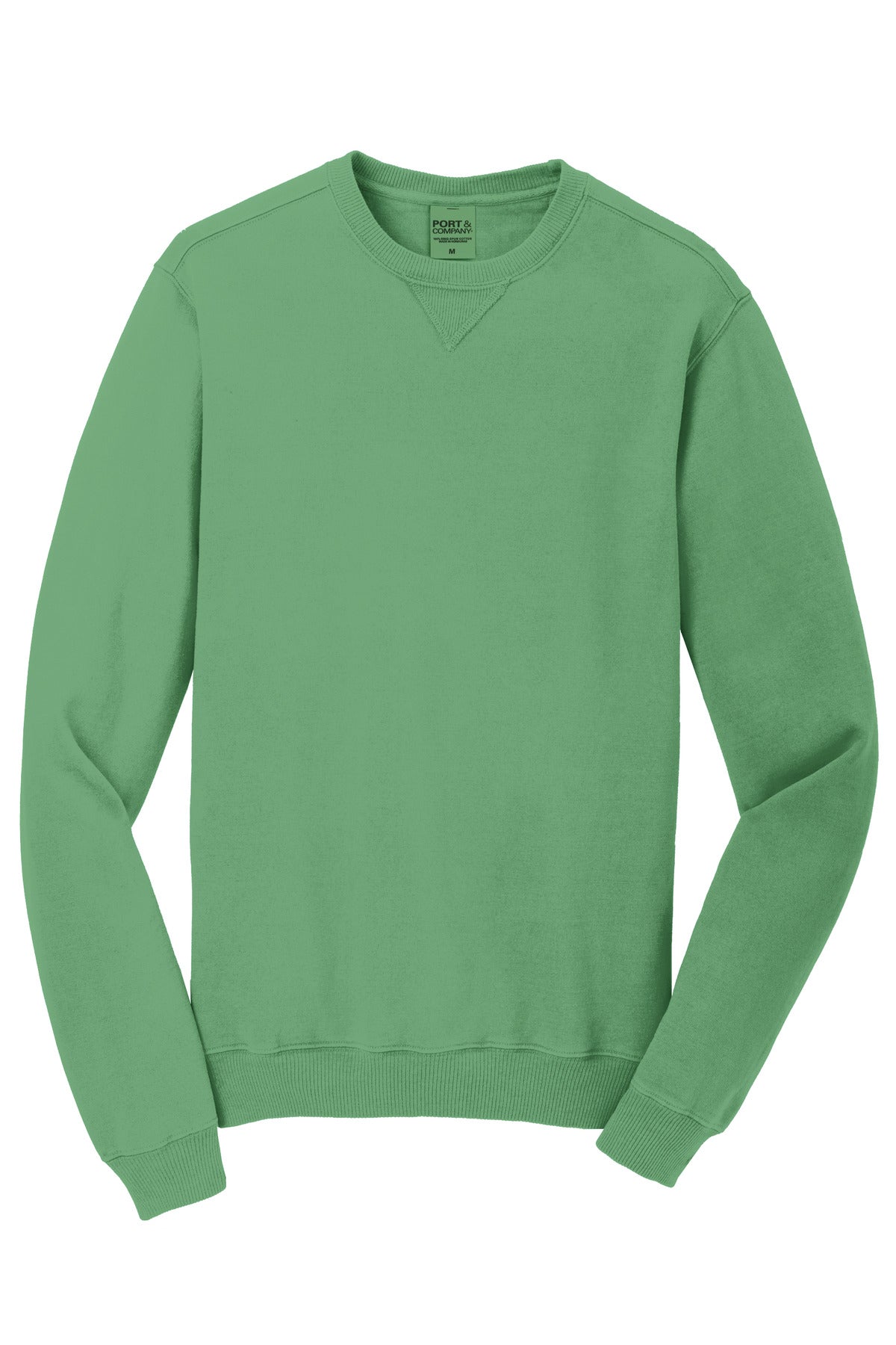 Port & Co Beach Wash Garment-Dyed Crewneck Sweatshirt PC098