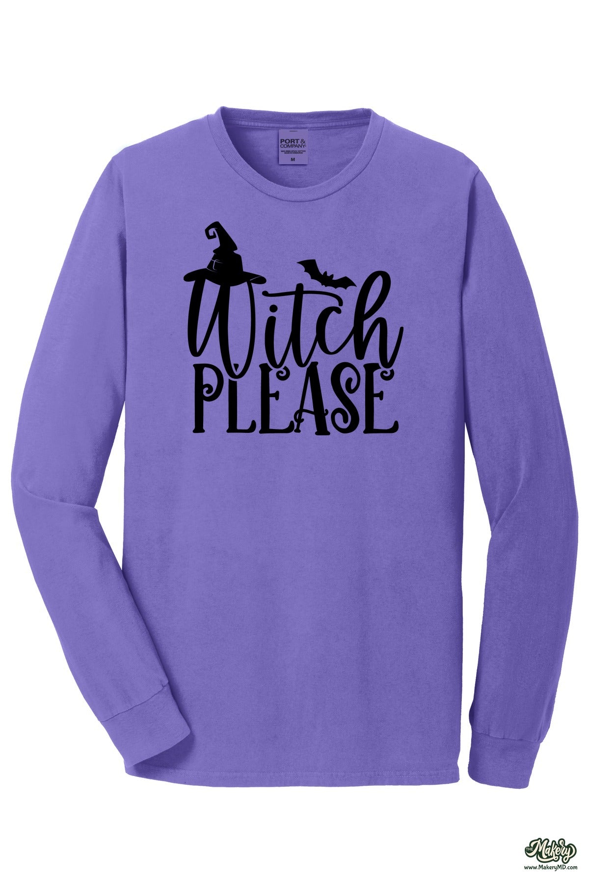 Long Sleeve Tee / Amethyst / front