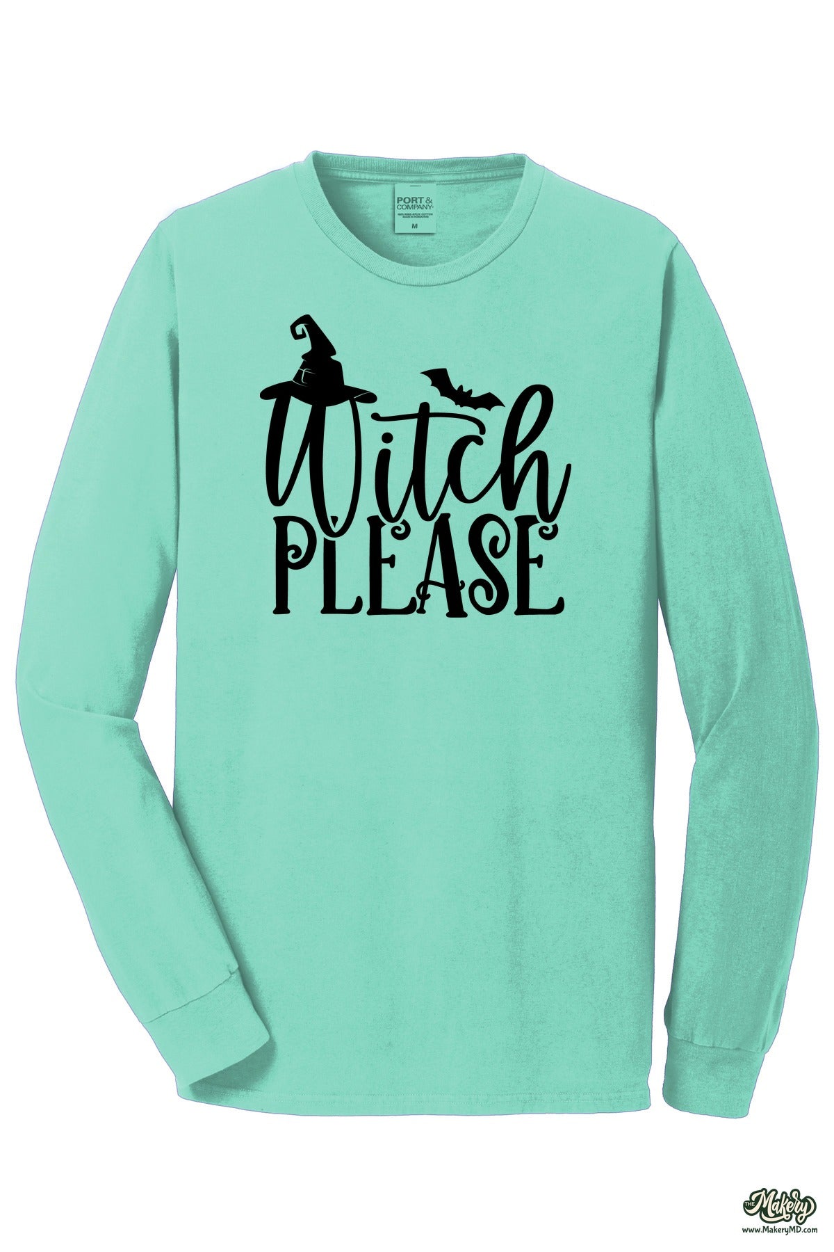 Long Sleeve Tee / Cool Mint / front