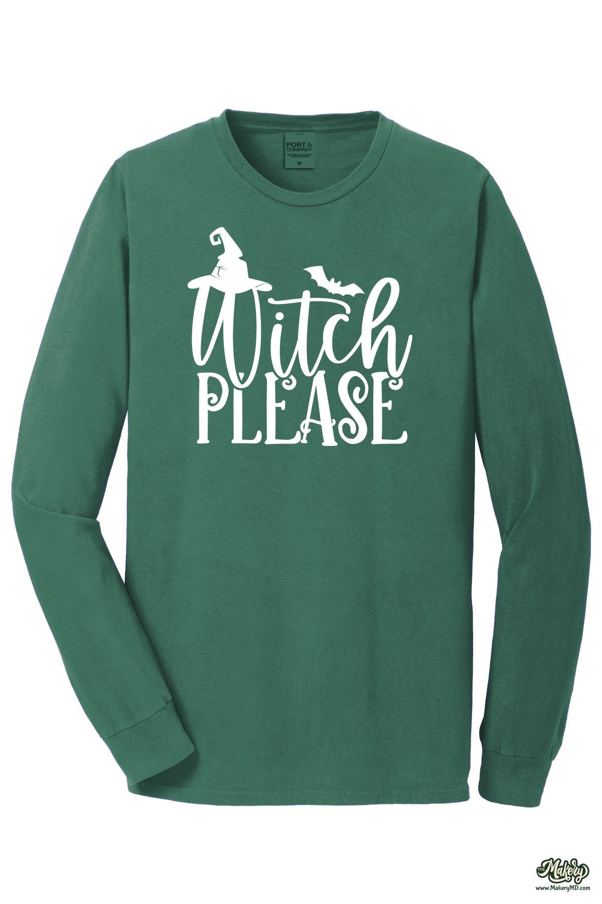 Long Sleeve Tee / Nordic Green / front