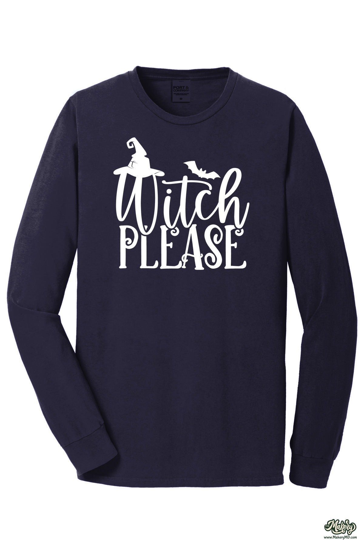 Long Sleeve Tee / True Navy / front