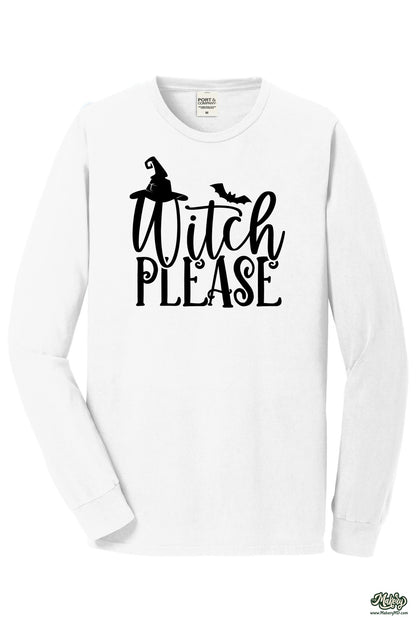 Long Sleeve Tee / White / front