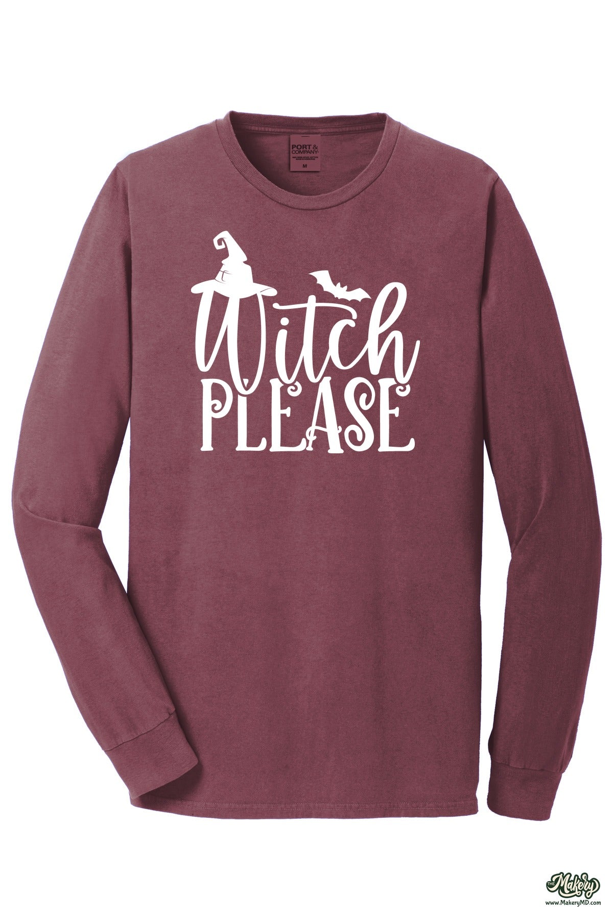 Long Sleeve Tee / Wineberry / front