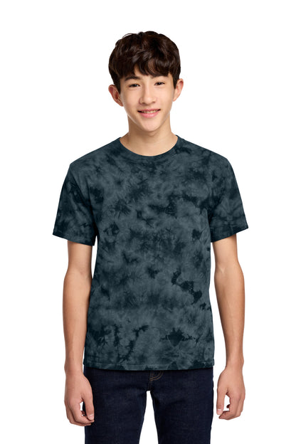 Port & Co Youth Crystal Tie-Dye Tee. PC145Y (Choose Your Design)