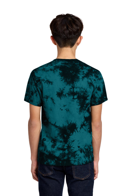 Port & Co Youth Crystal Tie-Dye Tee. PC145Y (Choose Your Design)
