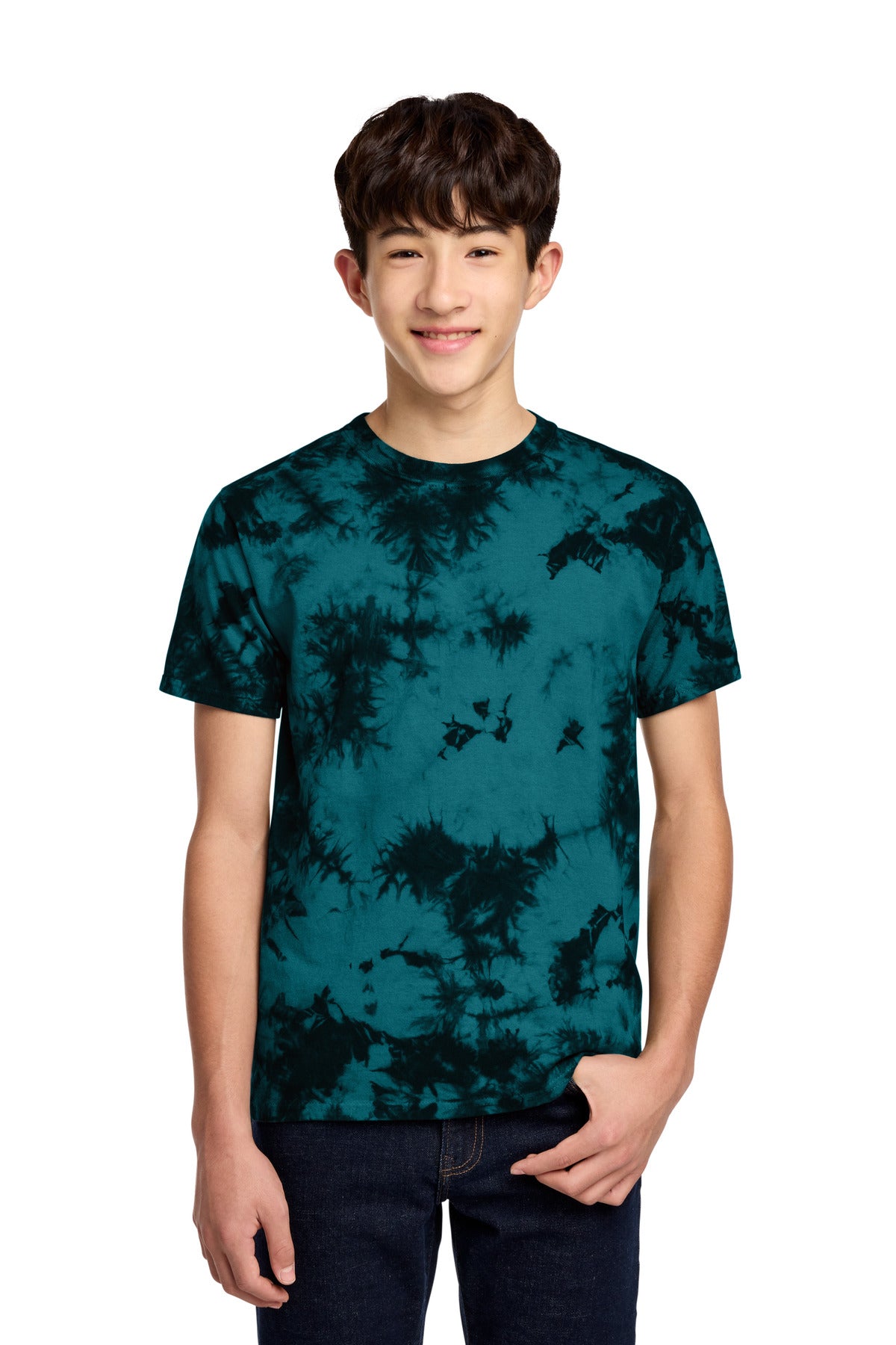 Port & Co Youth Crystal Tie-Dye Tee. PC145Y (Choose Your Design)
