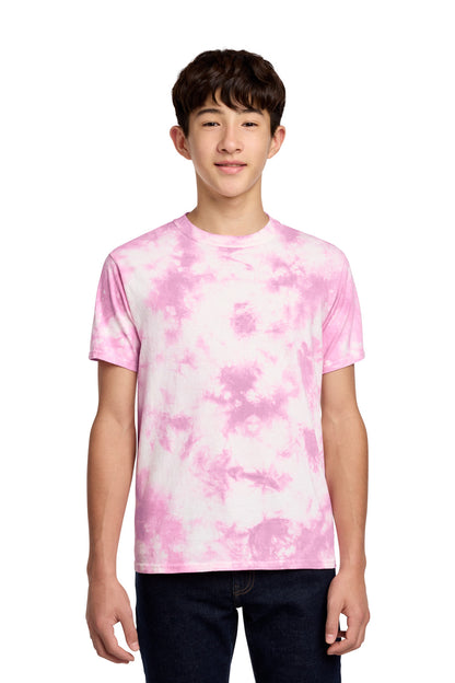 Port & Co Youth Crystal Tie-Dye Tee. PC145Y (Choose Your Design)