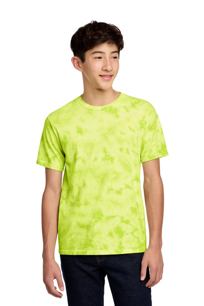 Port & Co Youth Crystal Tie-Dye Tee. PC145Y (Choose Your Design)