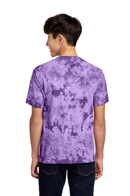 Port & Co Youth Crystal Tie-Dye Tee. PC145Y (Choose Your Design)