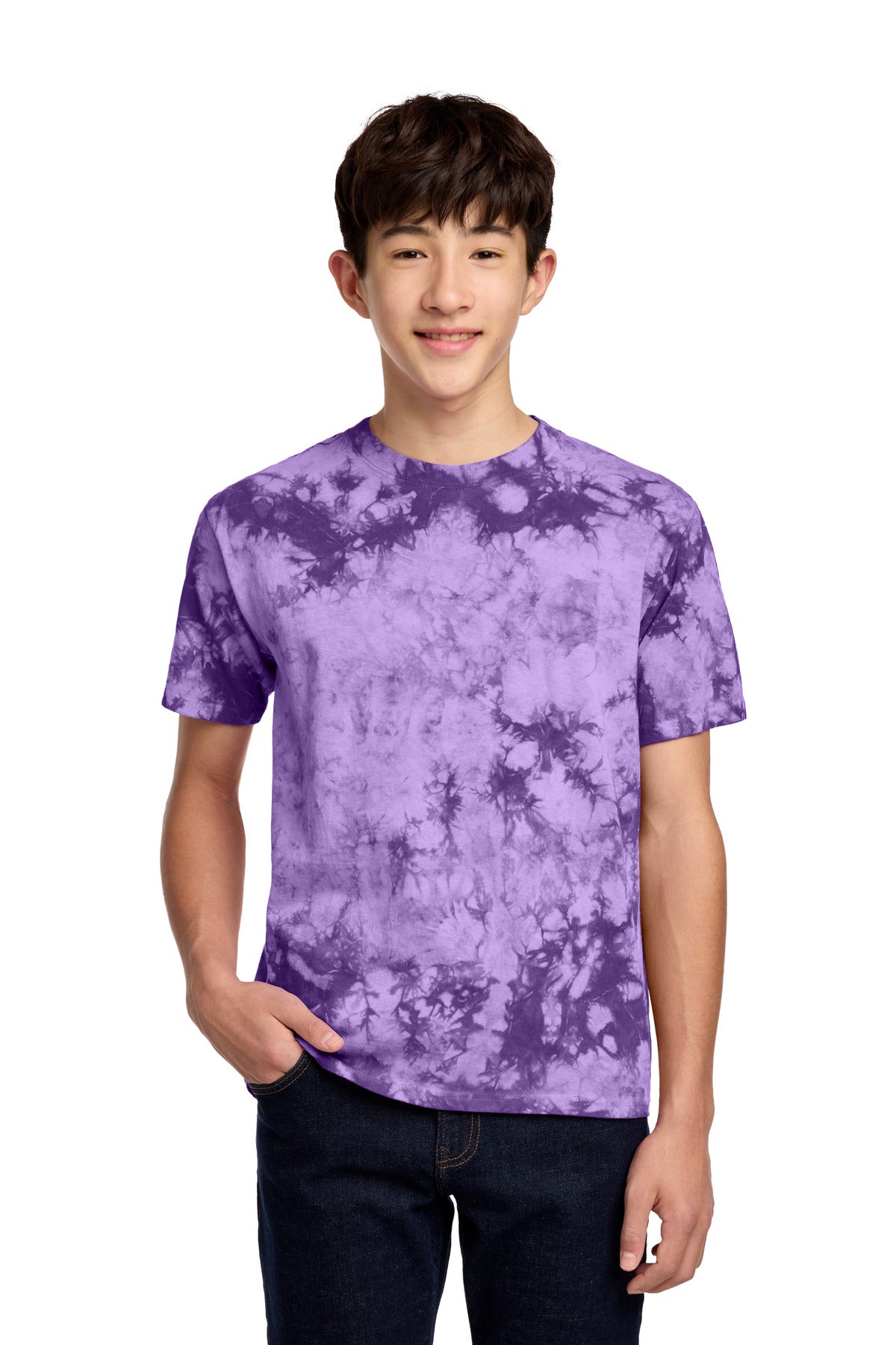 Port & Co Youth Crystal Tie-Dye Tee. PC145Y (Choose Your Design)