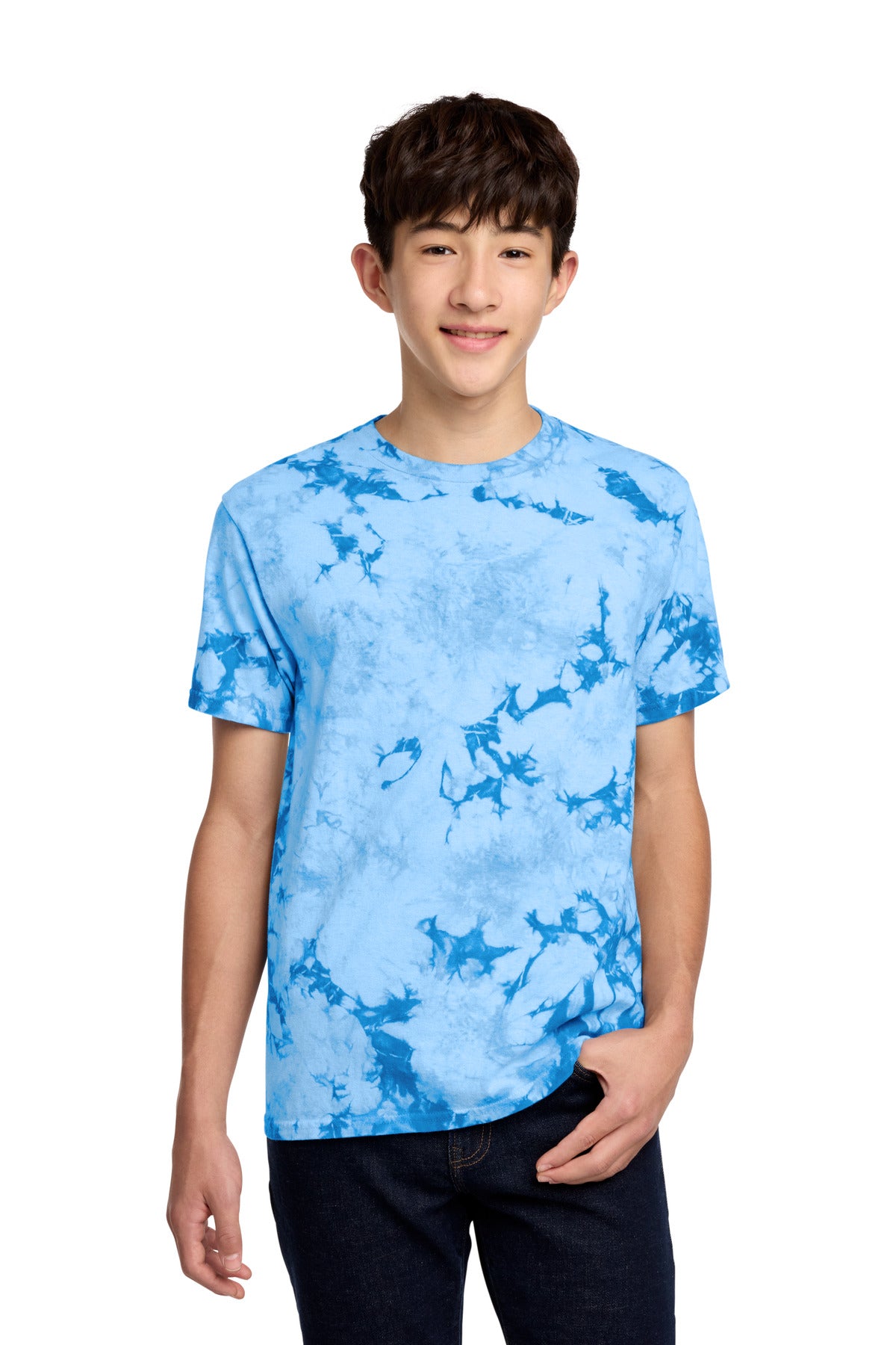 Port & Co Youth Crystal Tie-Dye Tee. PC145Y (Choose Your Design)