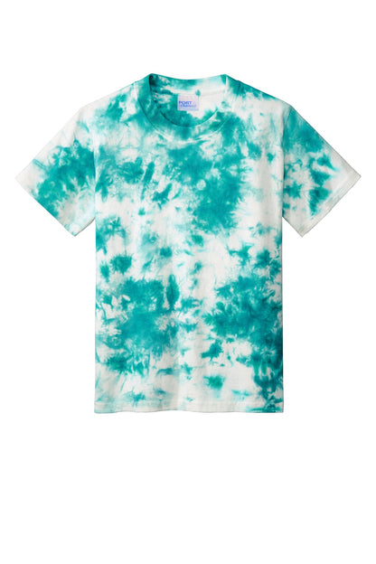 Port & Co Youth Crystal Tie-Dye Tee. PC145Y (Choose Your Design)
