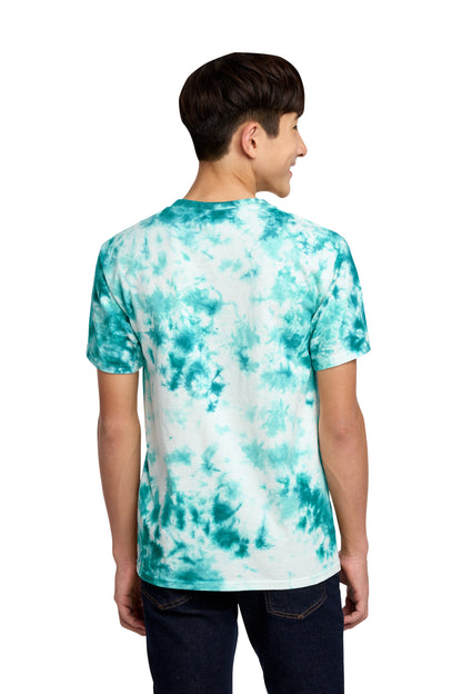 Port & Co Youth Crystal Tie-Dye Tee. PC145Y (Choose Your Design)