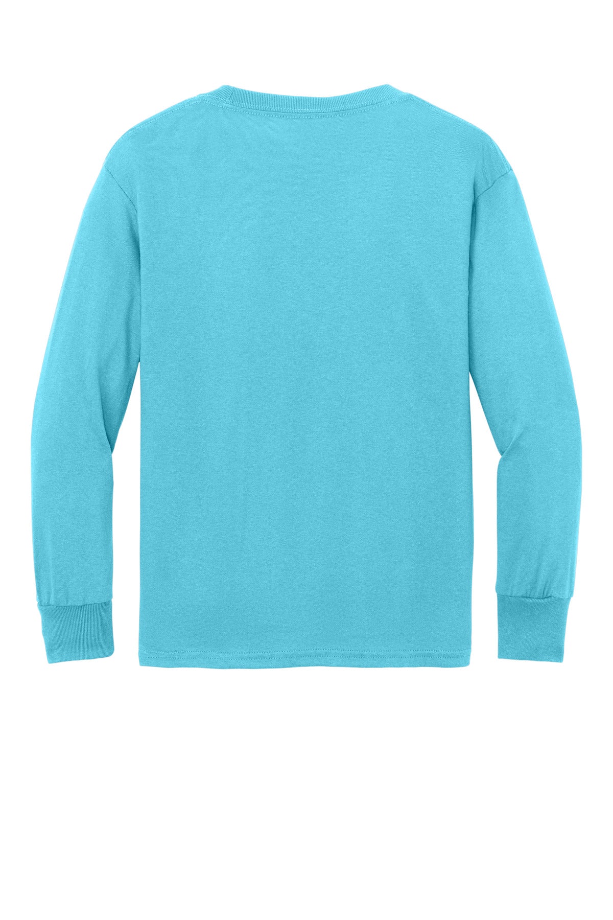 Port & Co Youth Long Sleeve Core Cotton Tee. PC54YLS (Choose Your Design)