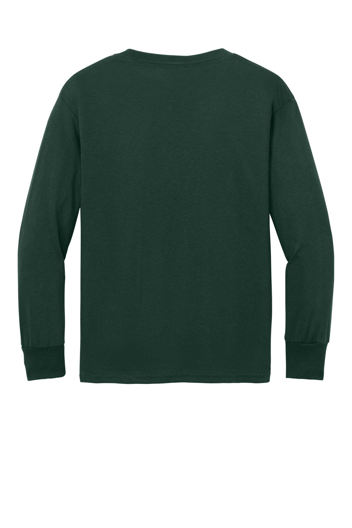 Port & Co Youth Long Sleeve Core Cotton Tee. PC54YLS (Choose Your Design)