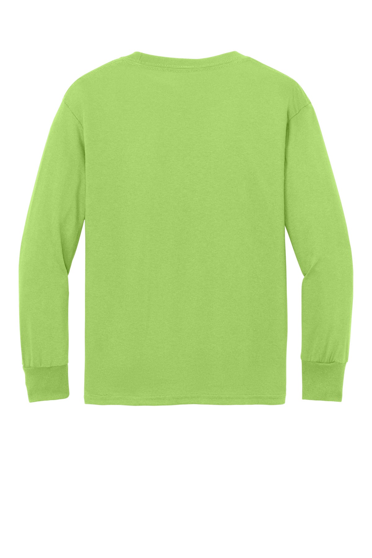 Port & Co Youth Long Sleeve Core Cotton Tee. PC54YLS (Choose Your Design)