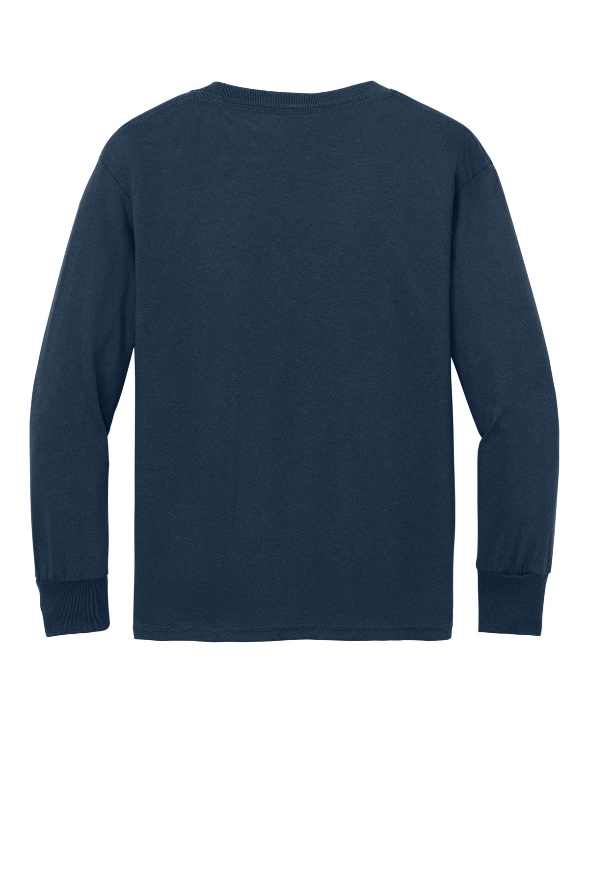 Port & Co Youth Long Sleeve Core Cotton Tee. PC54YLS (Choose Your Design)