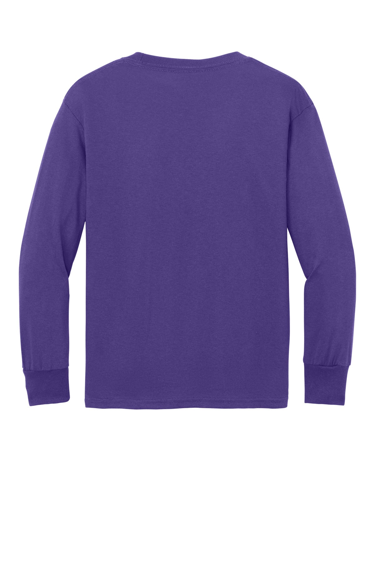 Port & Co Youth Long Sleeve Core Cotton Tee. PC54YLS (Choose Your Design)