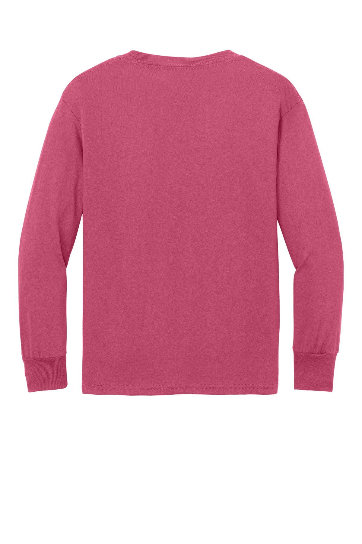 Port & Co Youth Long Sleeve Core Cotton Tee. PC54YLS (Choose Your Design)