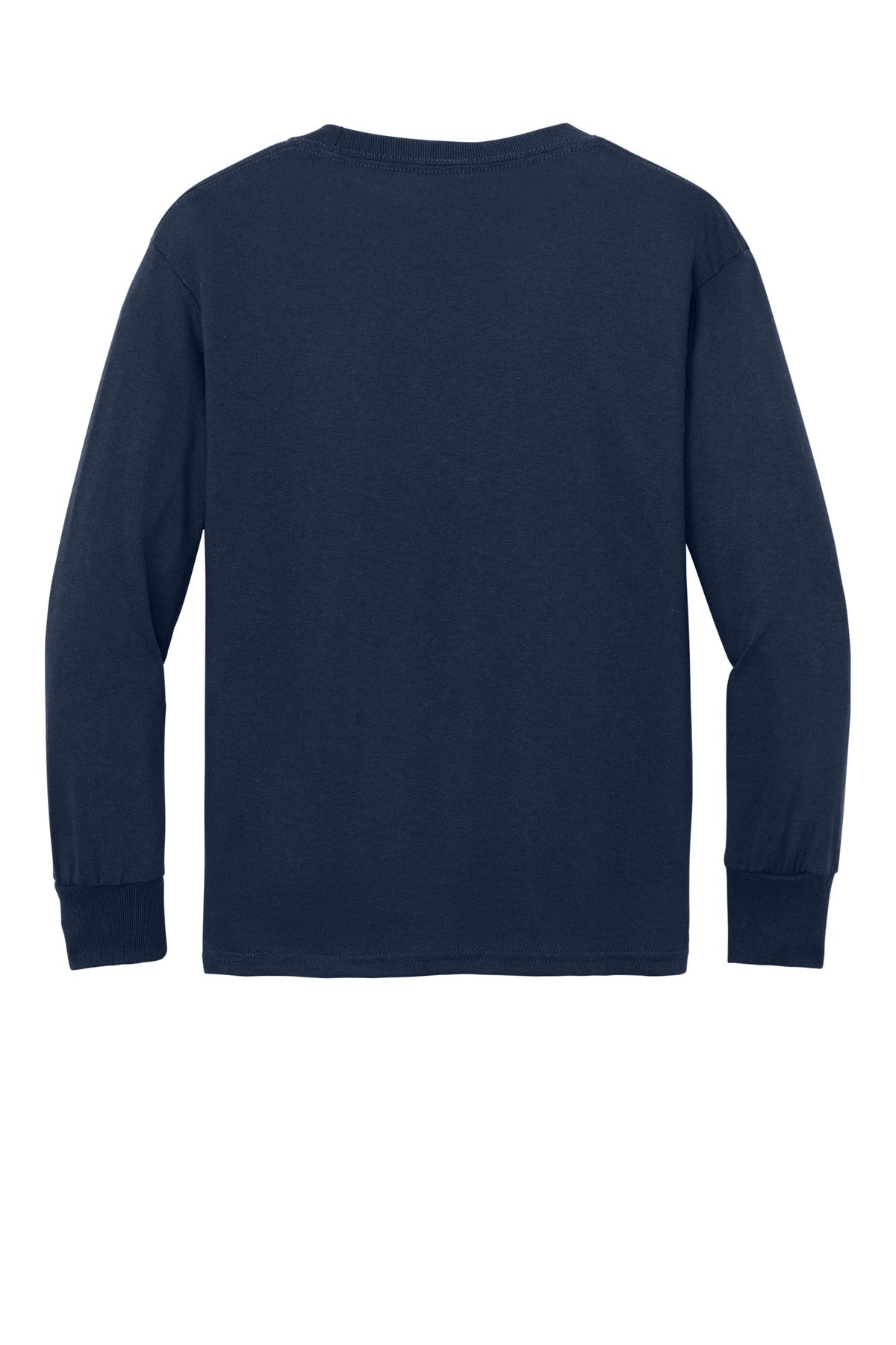 Port & Co Youth Long Sleeve Core Cotton Tee. PC54YLS (Choose Your Design)