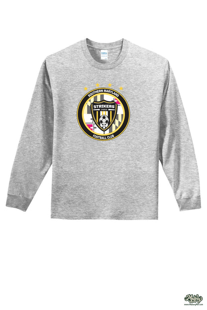 Long Sleeve Cotton Tee / Ash / front