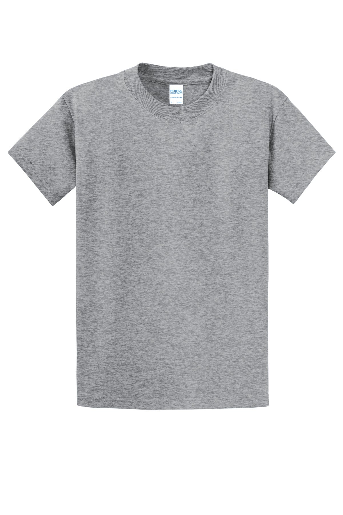 Short Sleeve Cotton Tee - Athletic Heather