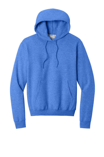 Hoodie / Heather Royal / front
