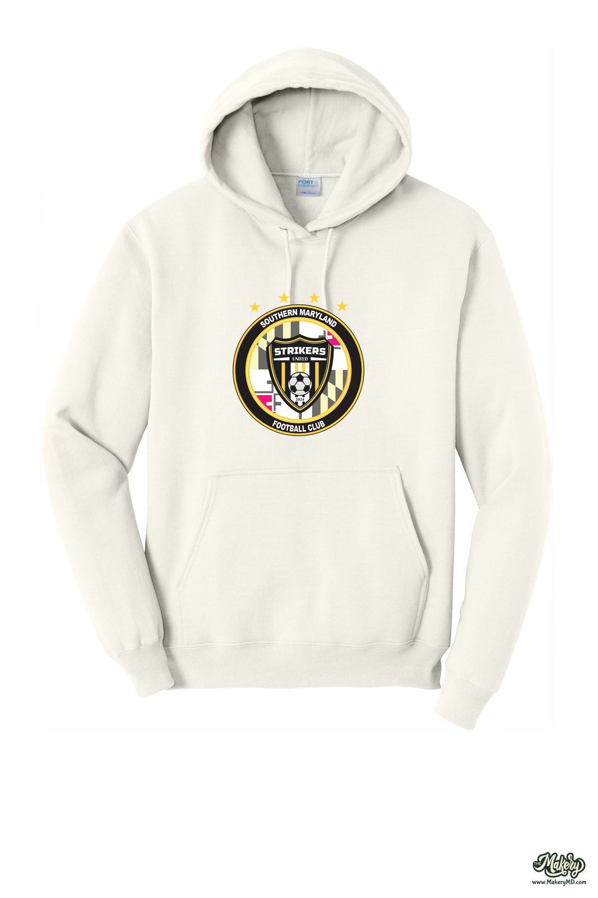 Hoodie / Ivory / front
