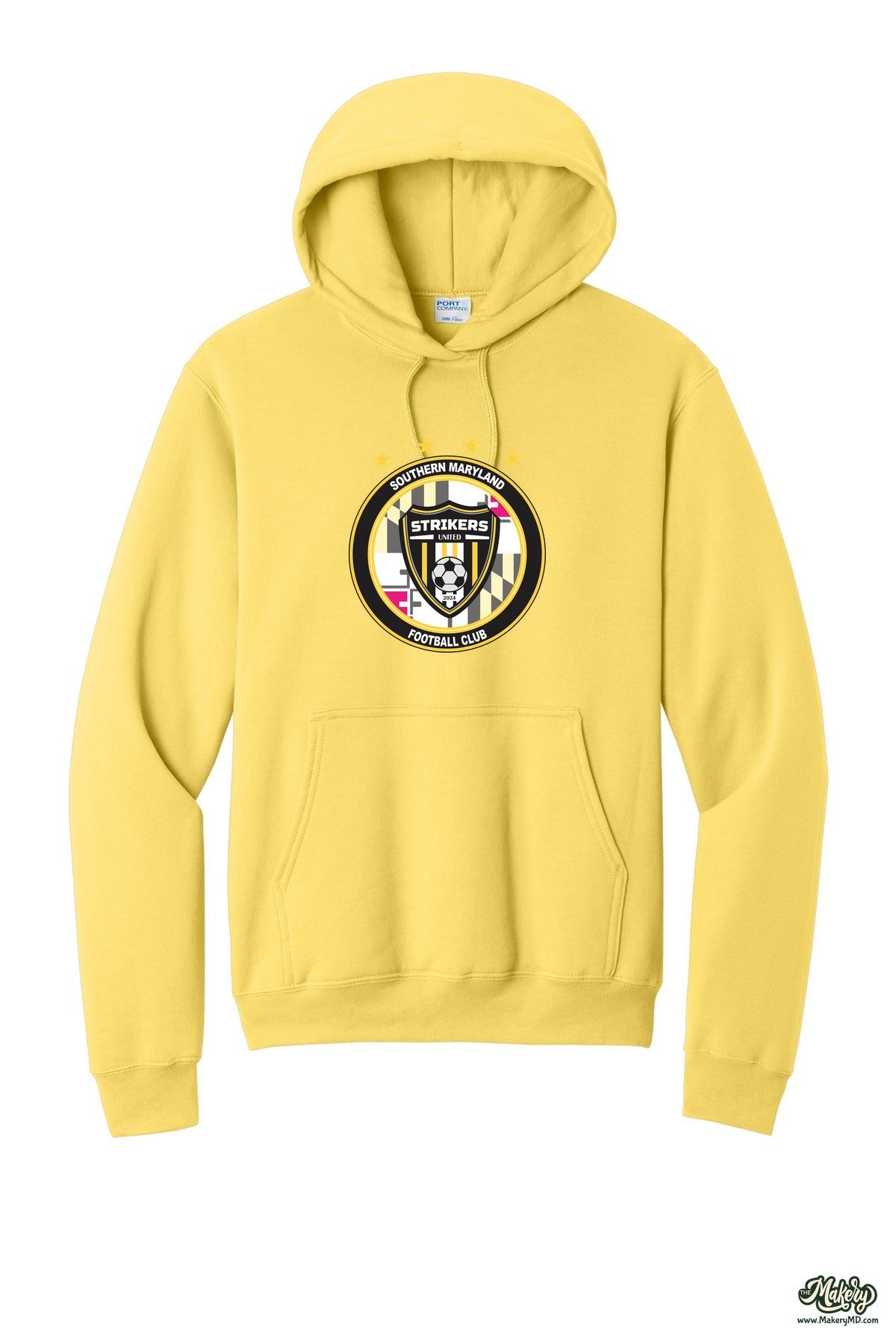 Hoodie / Yellow / front