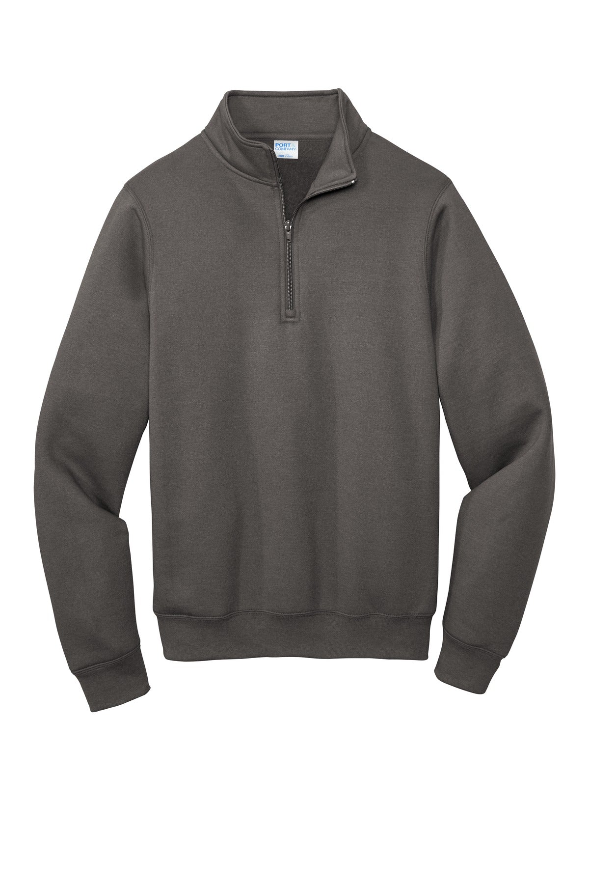 Port & Co Core Fleece 1/4-Zip Pullover Sweatshirt. PC78Q (Choose Your Design)