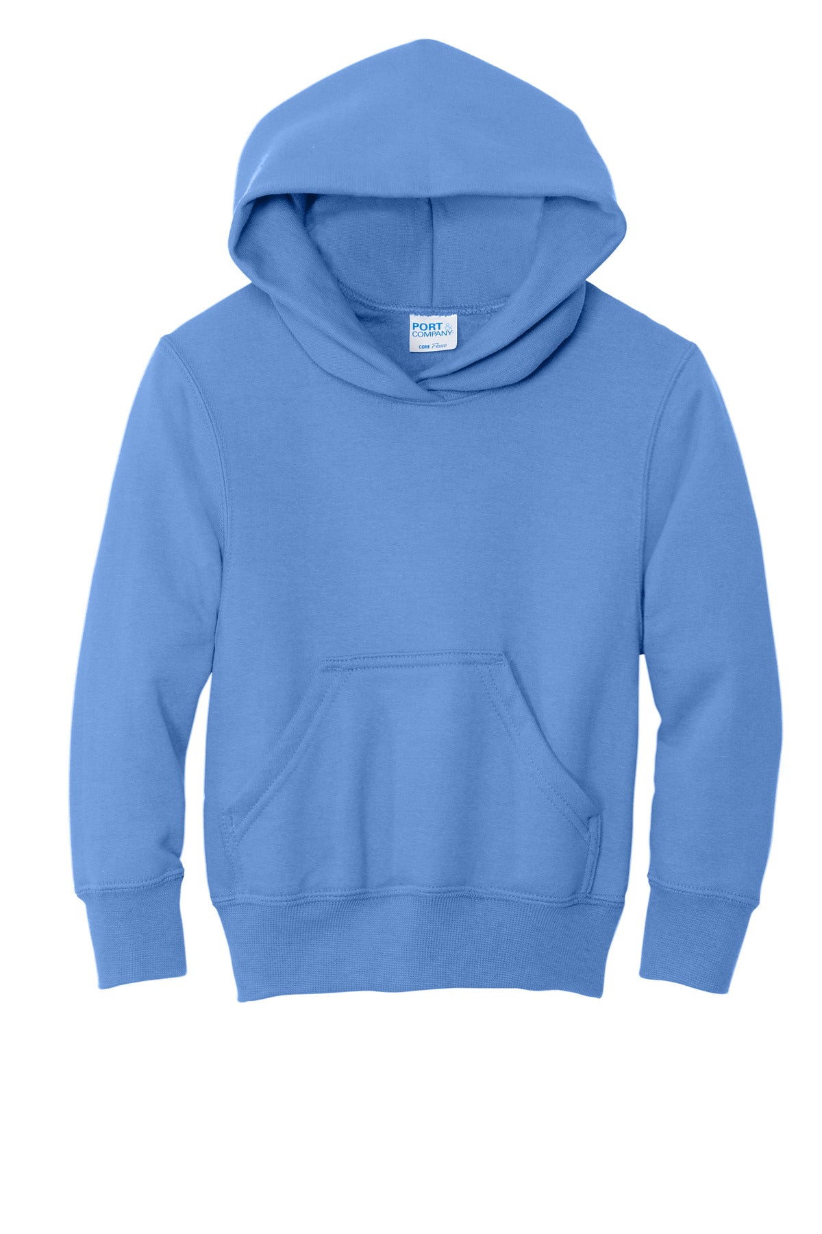 Port & Co Youth Core Fleece Pullover Hooded Sweatshirt. PC78YH (Choose Your Design)