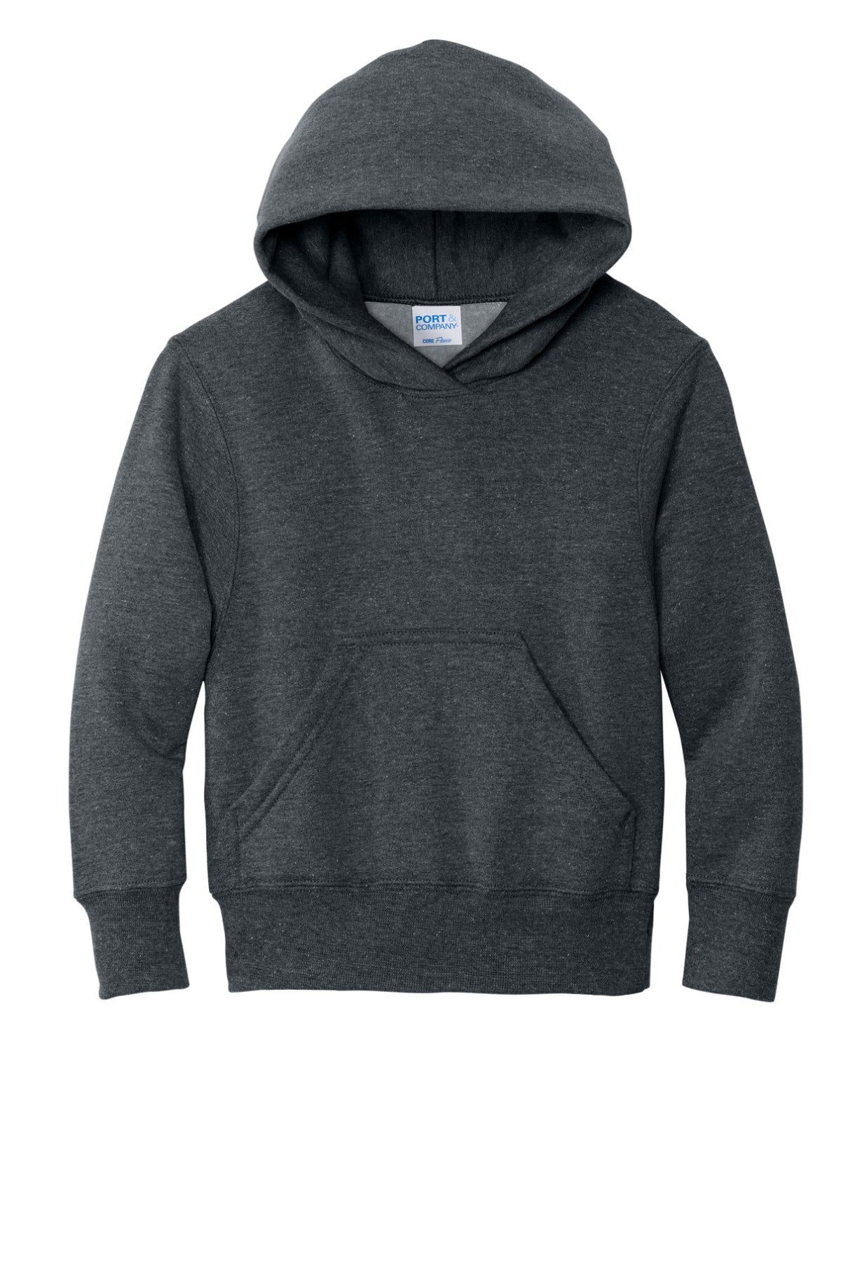 Port & Co Youth Core Fleece Pullover Hooded Sweatshirt. PC78YH (Choose Your Design)