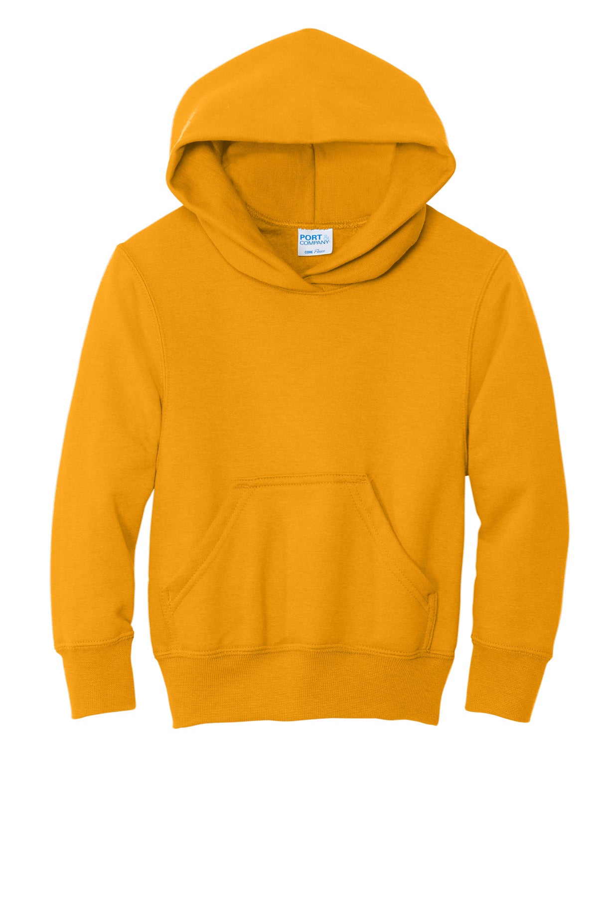 Port & Co Youth Core Fleece Pullover Hooded Sweatshirt. PC78YH (Choose Your Design)