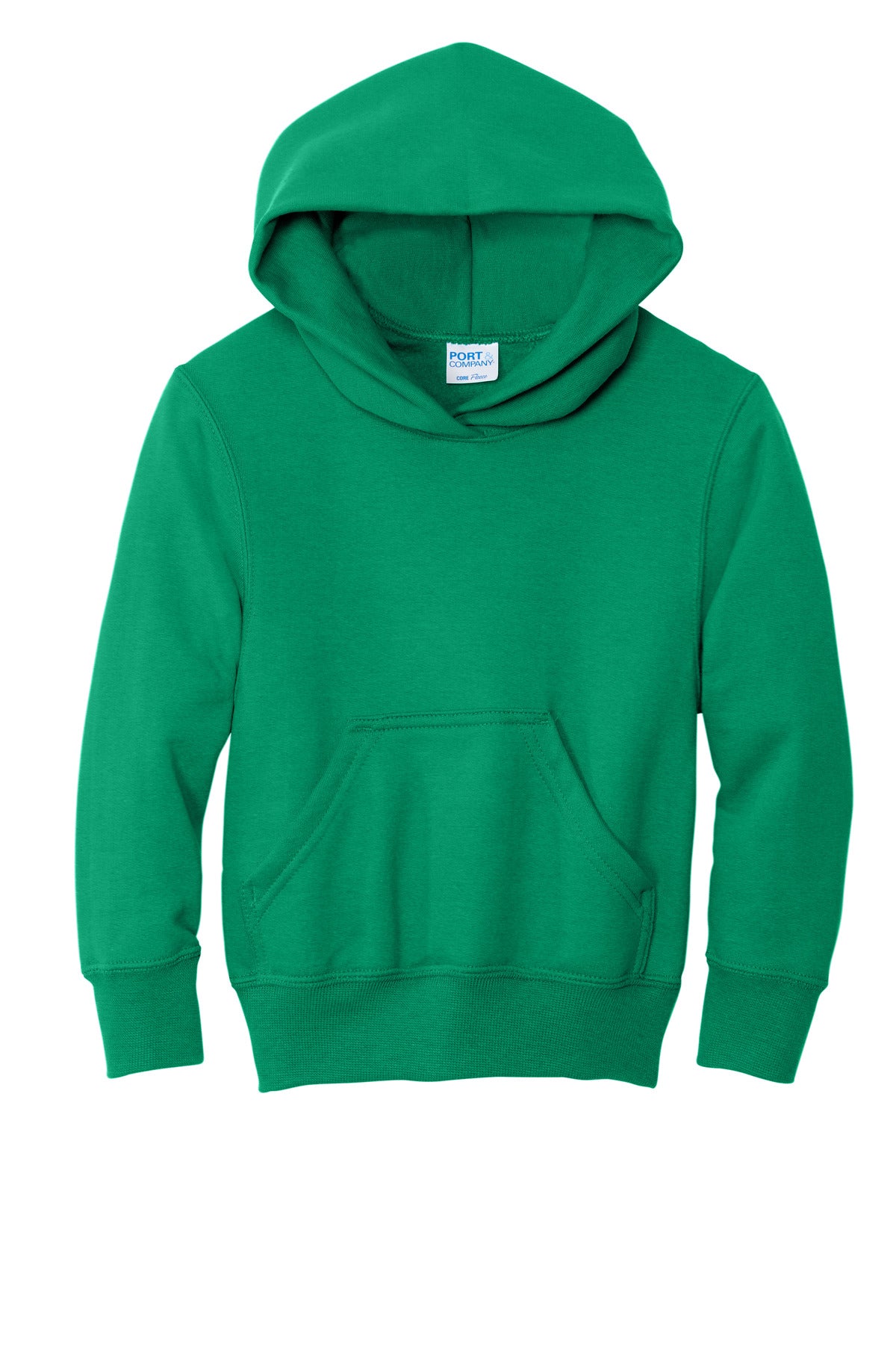 Port & Co Youth Core Fleece Pullover Hooded Sweatshirt. PC78YH (Choose Your Design)