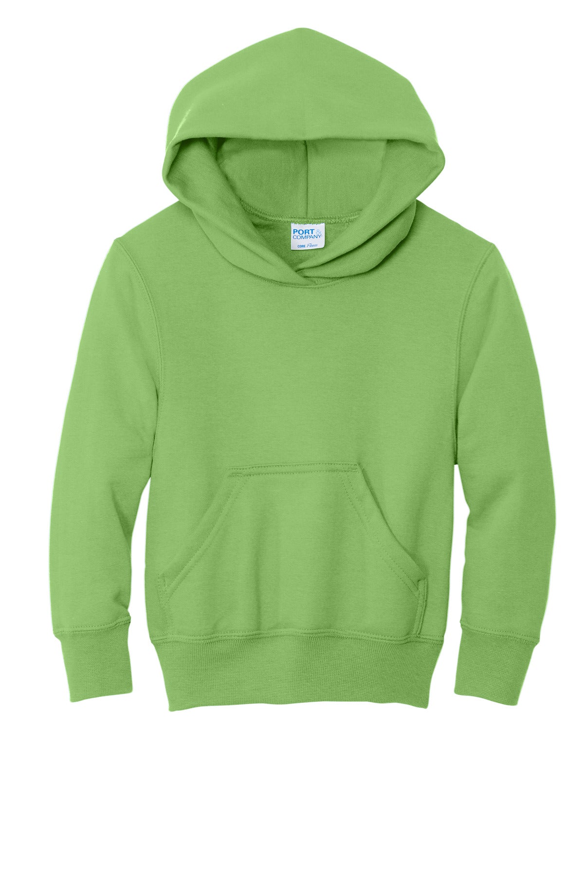 Port & Co Youth Core Fleece Pullover Hooded Sweatshirt. PC78YH (Choose Your Design)