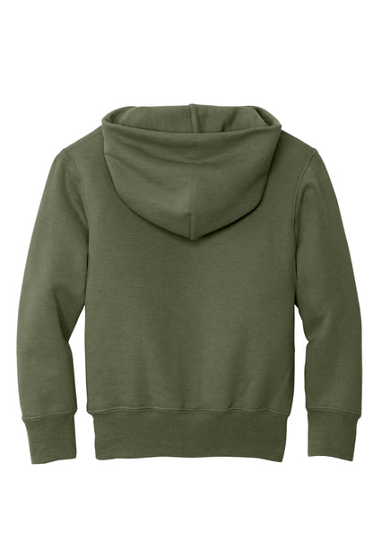 Port & Co Youth Core Fleece Pullover Hooded Sweatshirt. PC78YH (Choose Your Design)