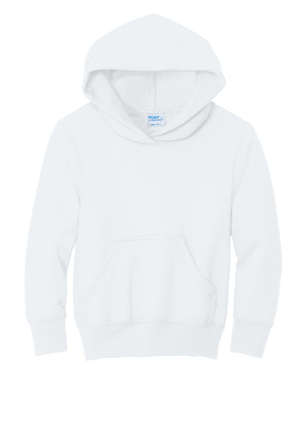 Port & Co Youth Core Fleece Pullover Hooded Sweatshirt. PC78YH (Choose Your Design)